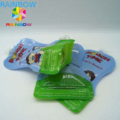 Eco thân thiện với thực phẩm Túi / bao bì có chất lỏng với ống vòi