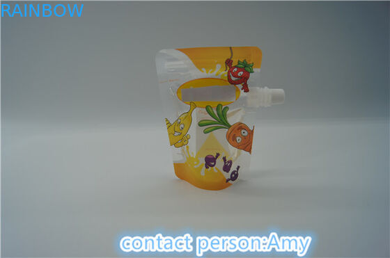 FDA khóa zip in ấn Spout túi Bao bì sinh thái thân thiện