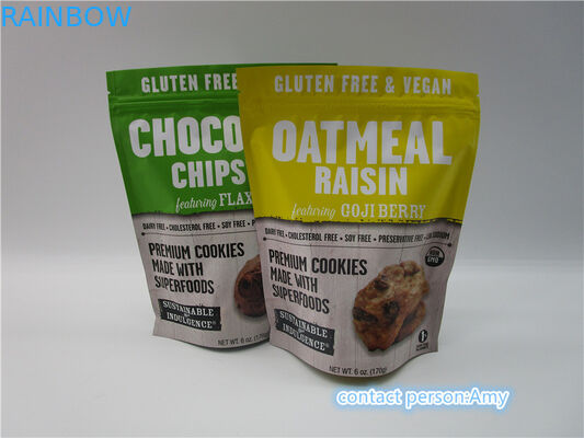 Quảng cáo tùy chỉnh Made Chocolate Chocolate Snack Bag Bao bì In ống đồng