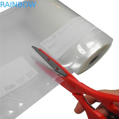 Cuộn chân không gia đình có kết cấu / dập nổi Kích thước 8 "X50 '11" X50 'cho thực phẩm tươi sống