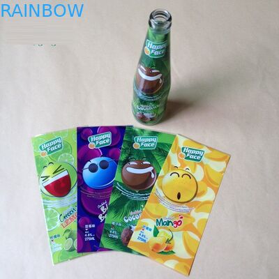 Nhãn dán co rút PVC tùy chỉnh cho nhãn dán bao bì chai