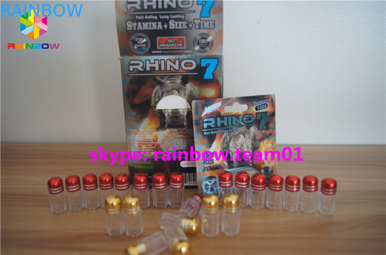 Tùy chỉnh viên đạn viên nhựa, chai nhựa y tế có nắp kim loại