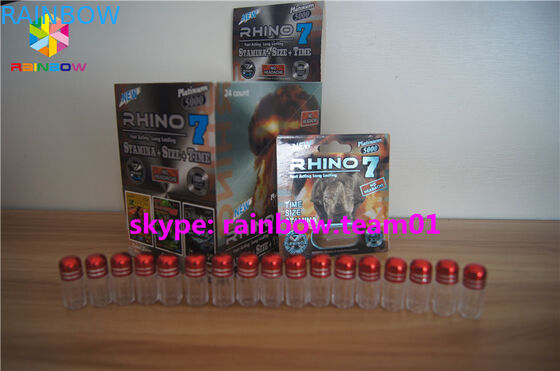 Tăng cường / Capsule Bullet Pill Bao bì vỉ với kích thước đứng