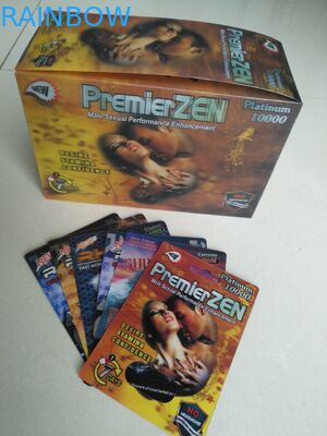 Thuốc tăng cường sinh lý nam Bao bì giấy rõ ràng / Vật liệu PP