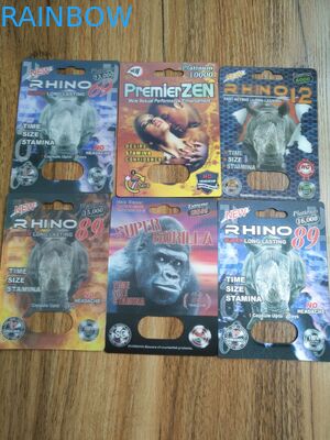 Thuốc tăng cường sinh lý nam Bao bì giấy rõ ràng / Vật liệu PP