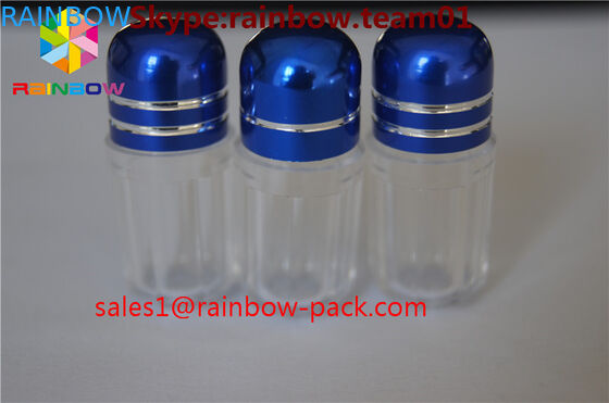 Quan hệ tình dục nhỏ chai thuốc rỗng với nắp lá aliminum, vỏ đạn