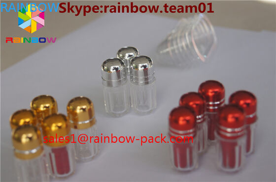 Hình dạng lục giác Chai nhựa Pill Chai rỗng Capsule cho đơn
