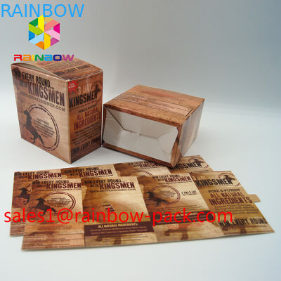 Black Mamba Display Box Thuốc tăng cường tình dục Thuốc đóng gói Thẻ hiệu ứng 3D