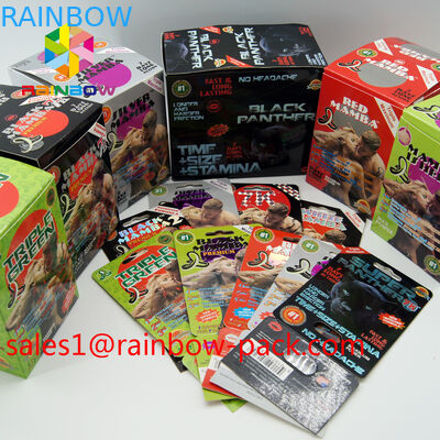 hot sale thẻ in 3D Black mamba 3D card sex 3d