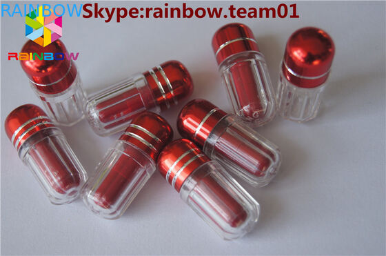 viên nang nhựa rỗng nắp kim loại vỉ rhino7 &amp; tê giác 25 viên nang màu rỗng viên nang nhựa rỗng