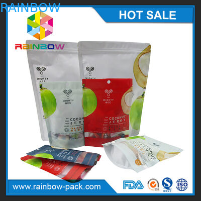 hologram tùy chỉnh cán nhựa túi khóa zip khoai tây chip đóng gói độ ẩm túi thấm kim loại màng bopp