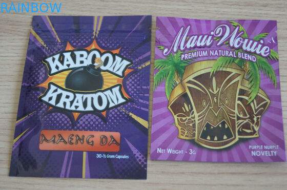 1G 3g 4g 5g túi 10 gram bao bì thảo dược, túi gia vị Ziplock nhỏ