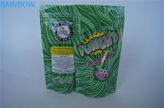 Zipper Bao bì thảo dược, Resealabe Potpourri Nhôm Lá Đứng lên