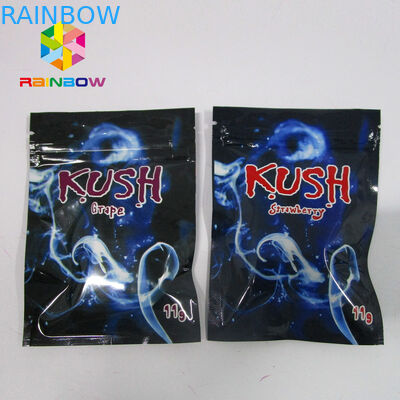 Resealable Spice Herbal Incense Bao bì, túi ziplock mylar One Side Clear