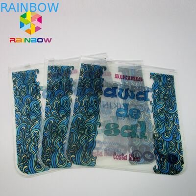 Đồ bơi tùy chỉnh Đóng gói PVC Zipper Zipper Túi