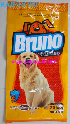 Tùy chỉnh Cat Pet Food Bag Heat Seal Pet Side Gusset Bag Chứng nhận của SGS