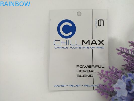 Matt nhôm lá thuốc tăng cường nam bao bì túi có dây kéo