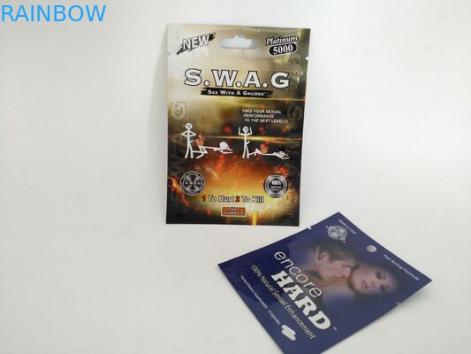 3 Side Seal Pill Bao bì Túi Túi Xé rãnh cho Encore Hard Capsule Powder