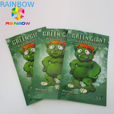 Túi đựng thuốc tăng cường cho nam 3 - Túi đóng gói bên hông Zip Túi có lỗ treo