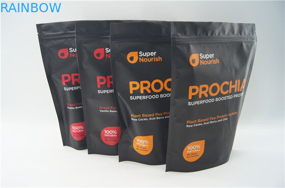 Cấp thực phẩm đứng lên túi với Zipper For Shake Powder Bao bì
