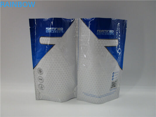 Protein Stand Up Pouch cho 2lb protein bột nhôm lá khóa túi zip