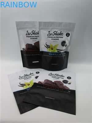 Mylar airtight doypack ziplock whey protein / bổ sung / túi sữa bột đóng gói