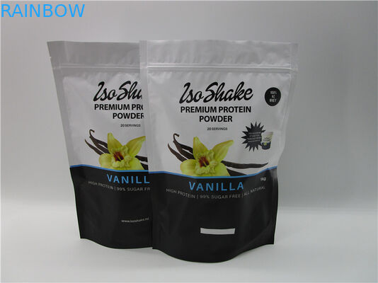 Mylar airtight doypack ziplock whey protein / bổ sung / túi sữa bột đóng gói