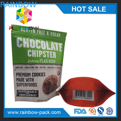 nhôm túi chip chip chip nhôm bao bì đứng lên ziplock 250g cookie bao bì