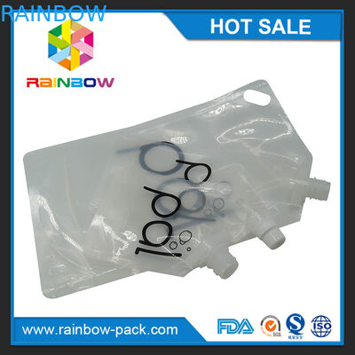 Túi đựng rượu trong suốt 4oz / 8oz / 16oz với vòi miễn phí BPA