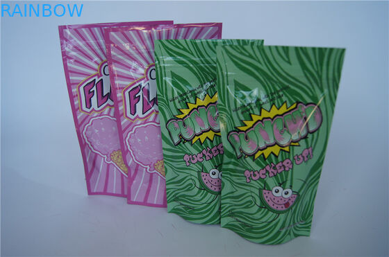 Niêm phong mạnh 8 màu Túi nhựa Đóng gói / Gói thực phẩm Đứng lên Túi