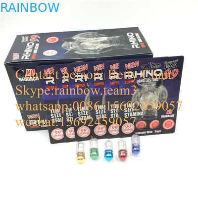 Thẻ tăng cường nam 3D Thuốc đóng gói vỉ cho tím Rhino 99 30000 / Rhino 69 35000