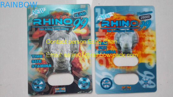 Các chai thuốc nhựa chống ẩm tái sử dụng cho Rhino 7 Male Enhancement Pills