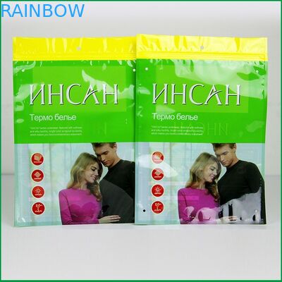 Túi nhựa Ziplock tùy chỉnh Bao bì T - áo Túi nhựa bao bì cho quần áo