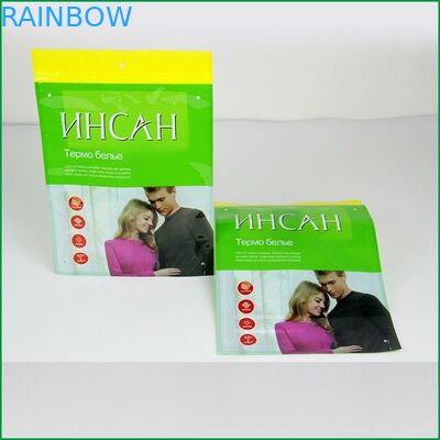 Túi nhựa Ziplock tùy chỉnh Bao bì T - áo Túi nhựa bao bì cho quần áo