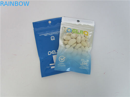 túi niêm phong ba mặt chất lượng cao với túi ziplock / ziplock / túi dây kéo cho đồ lót