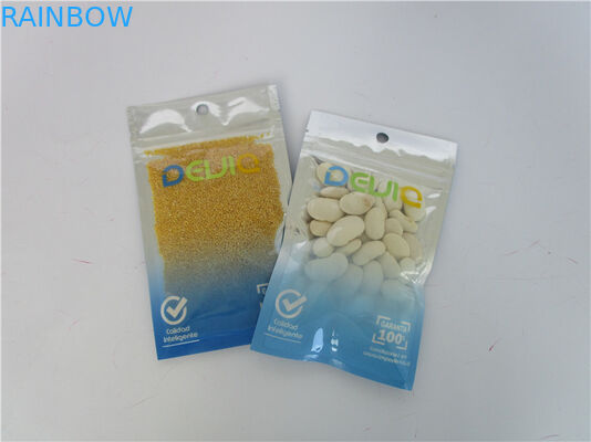 túi niêm phong ba mặt chất lượng cao với túi ziplock / ziplock / túi dây kéo cho đồ lót