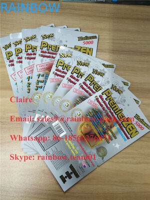 PremierZen Gold Nam Thuốc tăng cường thẻ bao bì vỉ có hiệu ứng 3D