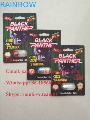 Viên nang tình dục vỉ giấy 3D / Hiệu suất tình dục nam Tăng cường gói thuốc kích dục