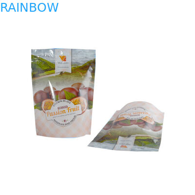 Snack Ziplock đứng lên Túi nhựa Bao bì cho bao bì trái cây khô