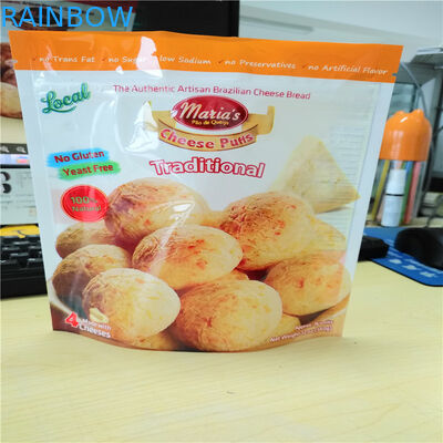 Mexico Brazil Cheese Puff Logo tùy chỉnh Túi nhựa Bao bì Phô mai Brazil Puff Cookies Cheese Chips