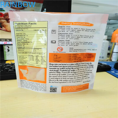 Mexico Brazil Cheese Puff Logo tùy chỉnh Túi nhựa Bao bì Phô mai Brazil Puff Cookies Cheese Chips