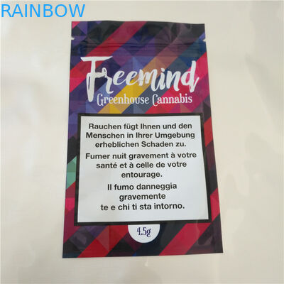 Hạt Cbd Thc Fudge Hạt nhựa chịu nhiệt, Túi nhôm cho Cbd Gummy