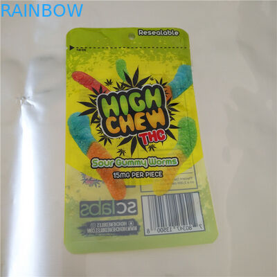 Hạt Cbd Thc Fudge Hạt nhựa chịu nhiệt, Túi nhôm cho Cbd Gummy