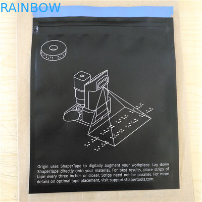 Ba mặt niêm phong Mylar Ziplock Túi bao bì nhựa cho bao bì băng y tế