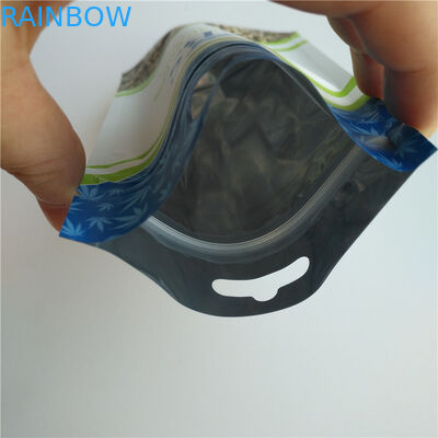 Hạt giống cây gai dầu màu trắng mờ Bao bì đóng gói, bao bì nhựa