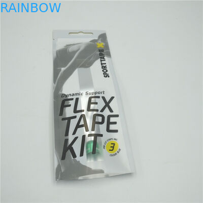 Treo đáy túi nhựa đóng gói, túi niêm phong ba mặt In tùy chỉnh