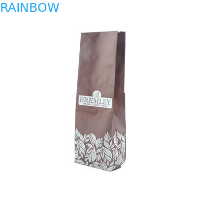 2017 Bán buôn con dấu nhiệt 500g bao bì cà phê rang xay có van và cà vạt