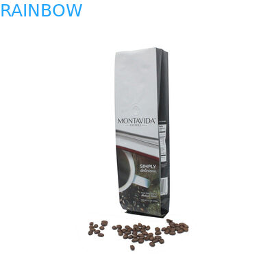 Tùy chỉnh in bên lá lót lót túi cà phê gói bán buôn 500g 1kg