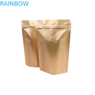 Túi đựng cà phê Matt rang cà phê tùy chỉnh Túi đứng lên Túi nhôm Túi đựng cà phê 250g có van