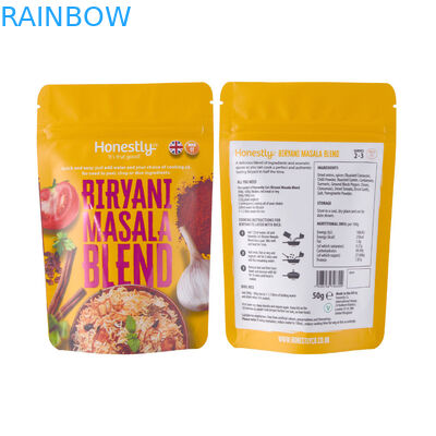 1lb 2lb 3lb dây kéo có thể khóa lại đứng túi giấy bạc cho bao bì cà phê